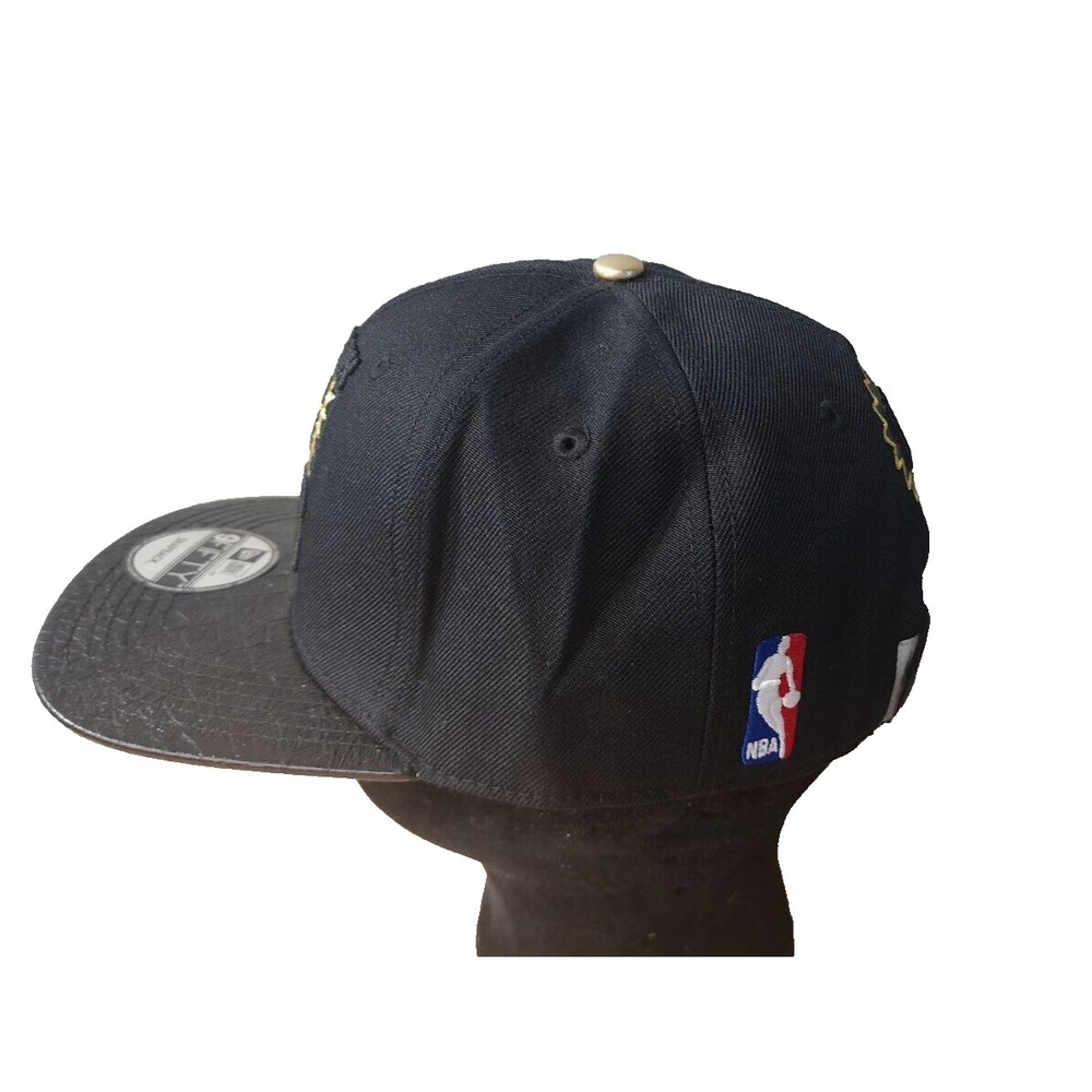 Pro Standard Phoenix Suns HWC 25' Black Hat Leather Brim SnapBack NEW - Picture 3 of 12